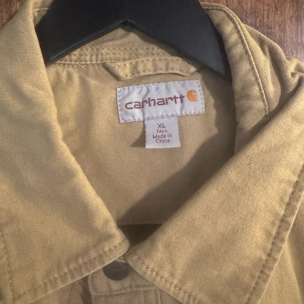 Carhartt Tan Shirt Jacket - Picture 3 of 4